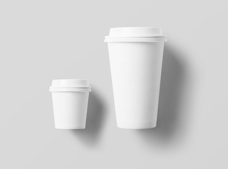 Custom Molded Printed Logo Design Disposable Environmental Protection Paper Cup