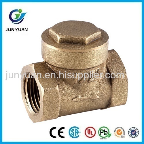 Brass Horizontal Check Control Valve for Water
