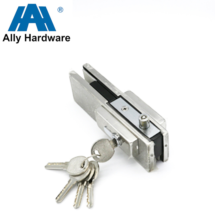 Heavy Duty Glass Door Patch Fitting Lock