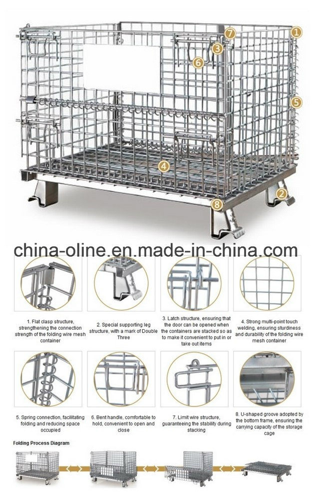 Metal Storage Wire Mesh Container (1000*800*840)