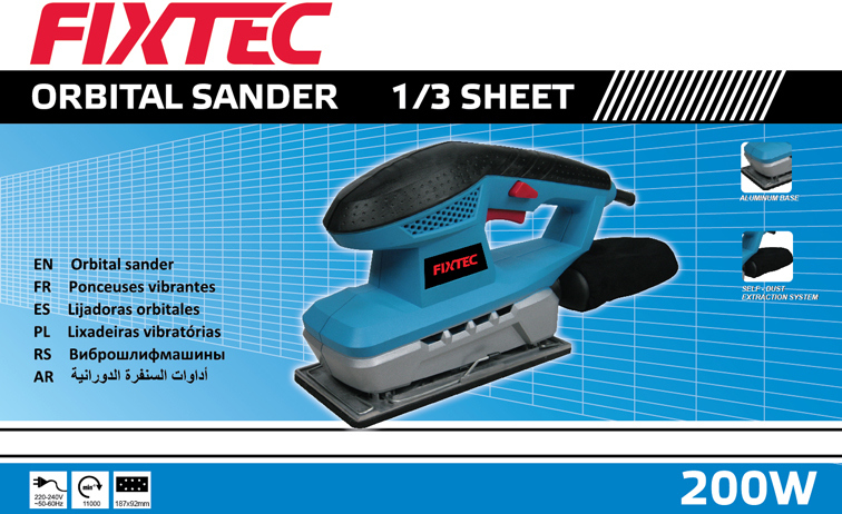 200W Electric Palm Air Sander of Power Tool