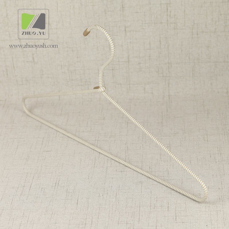 Fabric Wrapped Metal Laundry / Garment Hangers for E-Commerce Platform