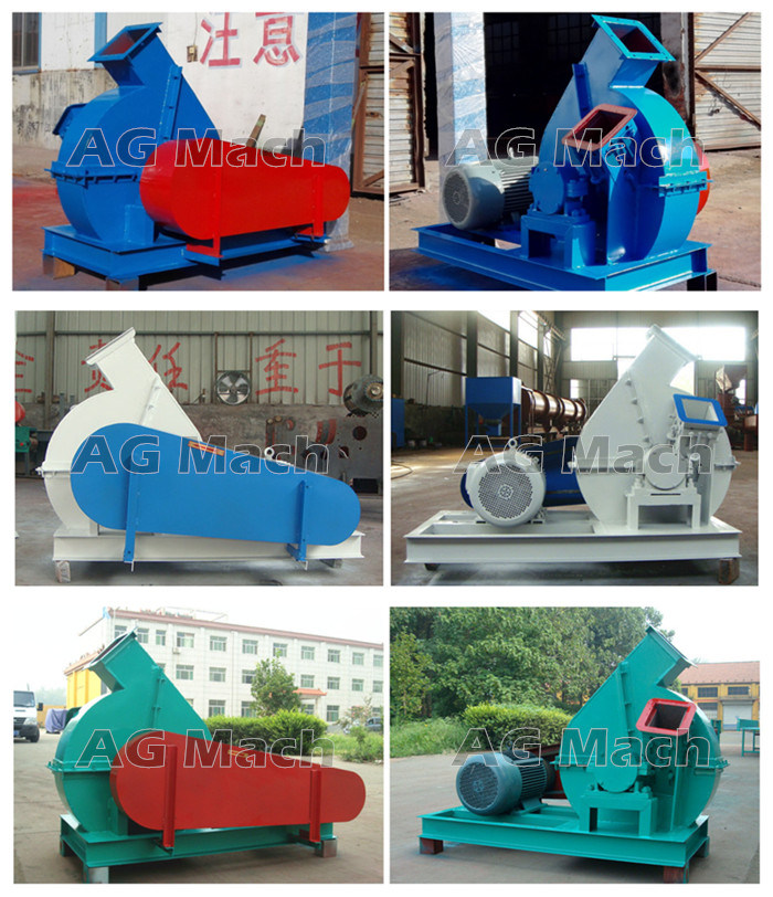 High Capacity Branch Chopper Wood Log Chipper Machine for Sale