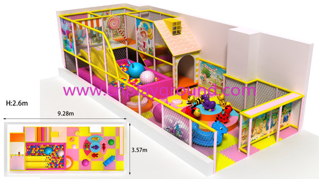 Indoor Playground Series New Design Castle (H13-60019)