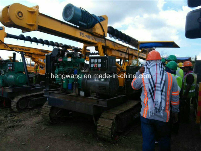 Hydraulic Pile Driver Machine Photovoltaic Install Ground Screw Pile Driver