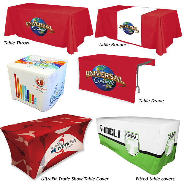 Custom Polyester Printing Table Cloth (B-NF18F05011)