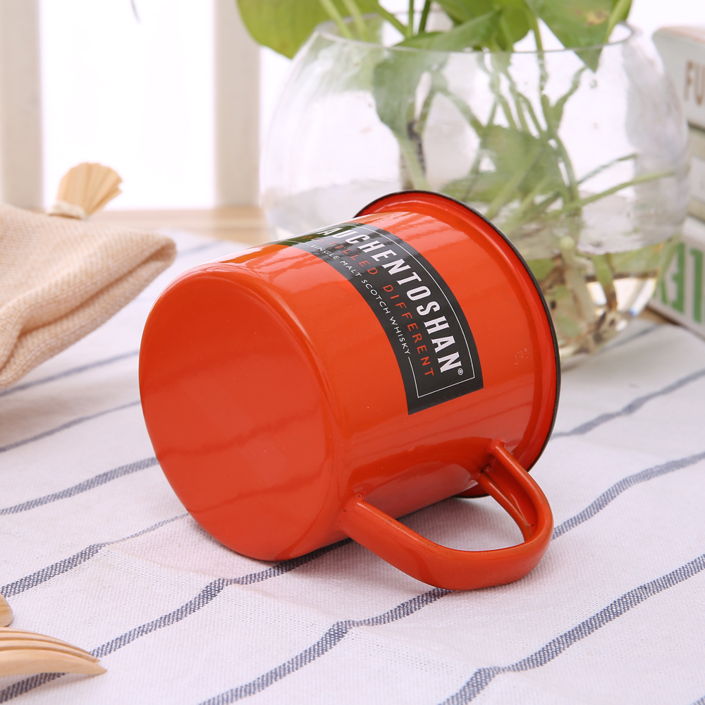 Customized Color Ceramic Enamel Coffee Mug Cup