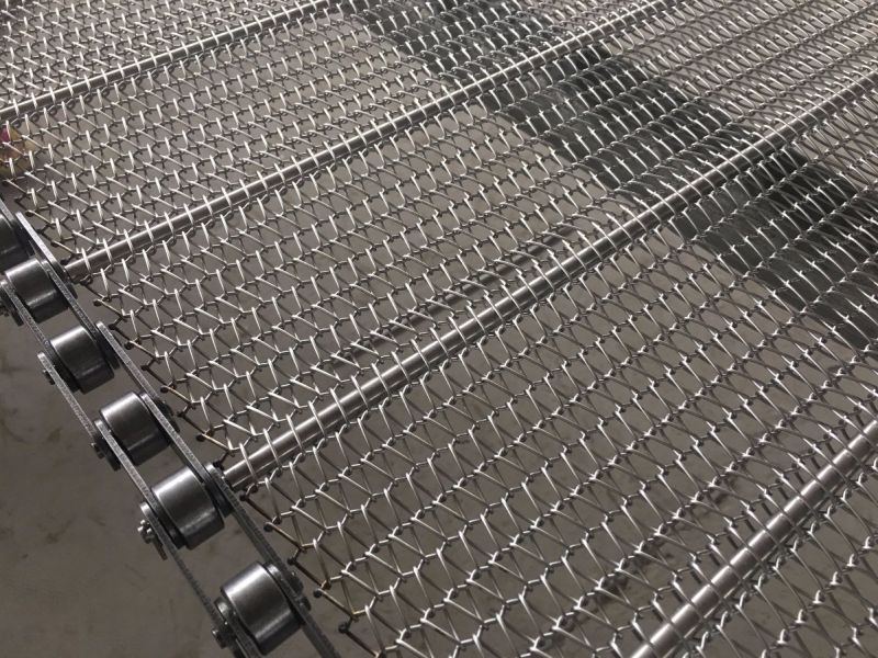 Low Price Metal Wire Mesh Conveyor Belt for Pizza Oven