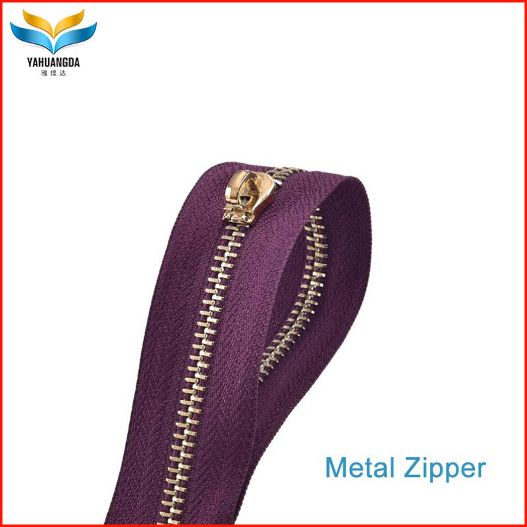 High Grade Customized Metal Zipper Sliders for Bags and Luggages