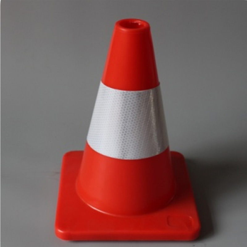 PP & Rubber Roadway Facility Warning Traffic Reflective Cone Sign