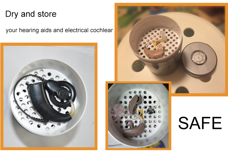 Hearing aid apparatus--electronic Dryer, ear hear accessories, dry case