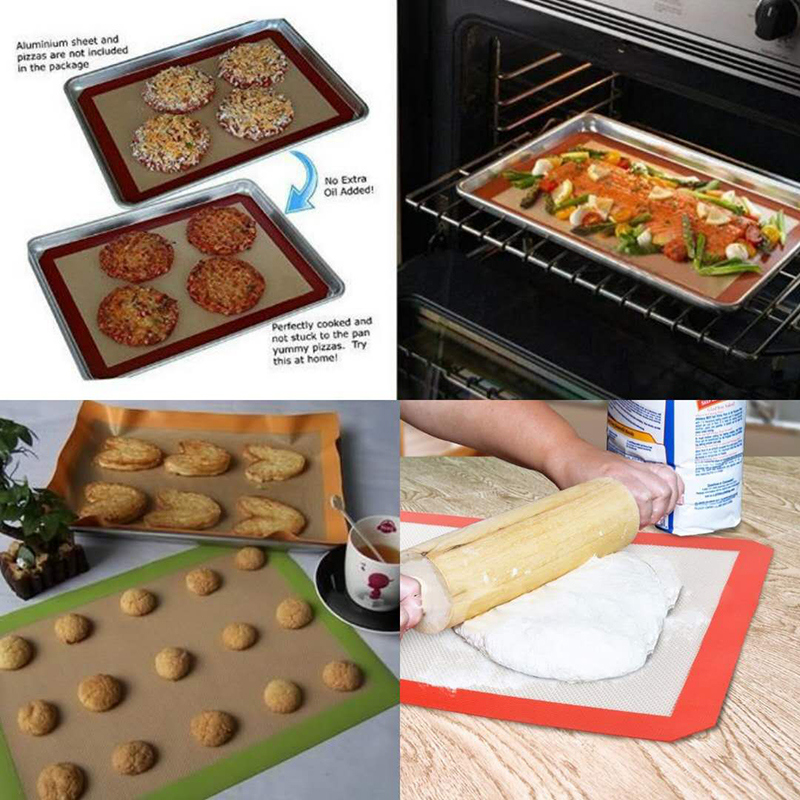 100% Food Grade Non-Stick Silicone Baking Mat