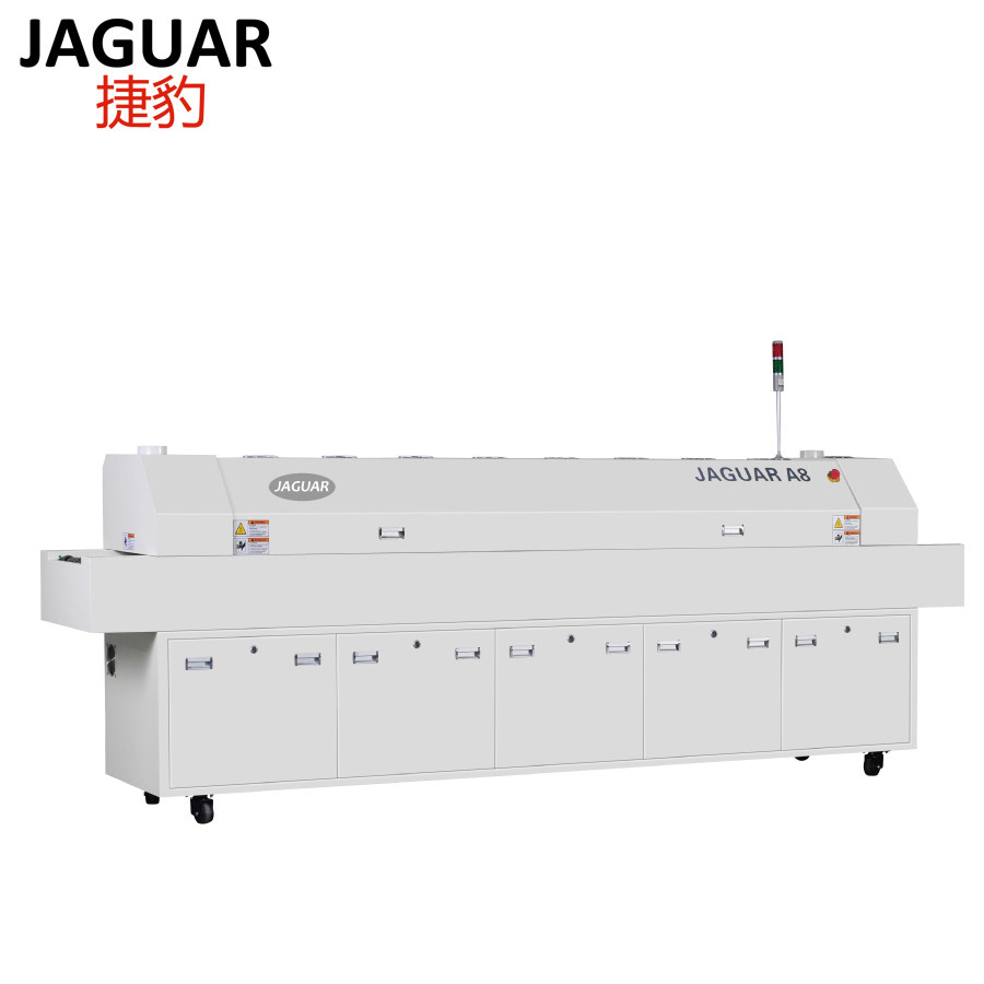 LED Radiator Lead-Free Reflow Oven Soldering Machine A8