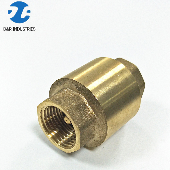 Low Pressure Non Return Water Brass Check Valve with Female Thread (DR6007)