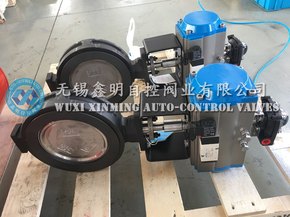 Pneumatic Actuator Wafer Butterfly Valve for Pipelines