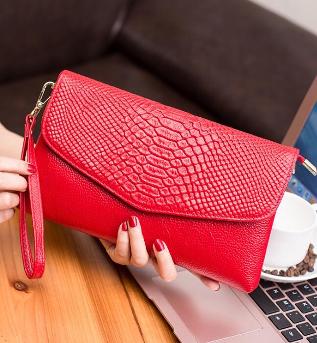 Colorful PU Fashion Leather Lady Hand Bag Evening Bags