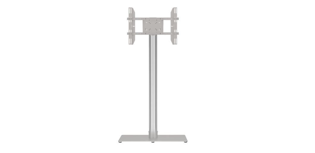 Landscape & Portrait Public TV Floor Stand/Bracket/Mount Without Tilt