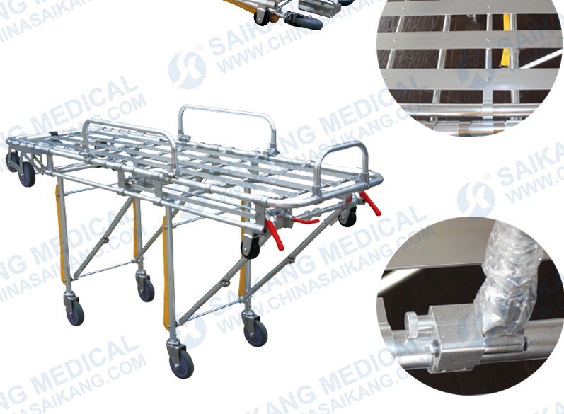 Skb039 (C) Hospital Stretcher Trolley for Ambulance