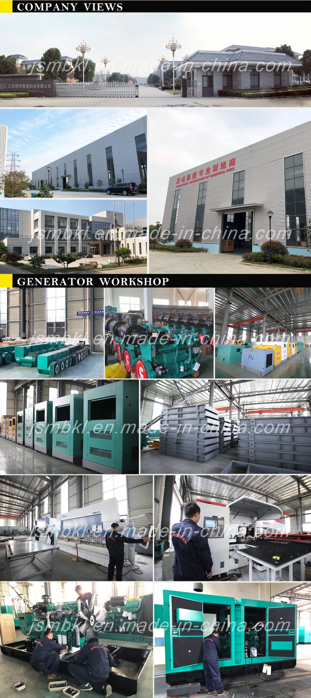 80kw/100kVA China Power by 4bt Cummins Engine Silent Diesel Generator Set