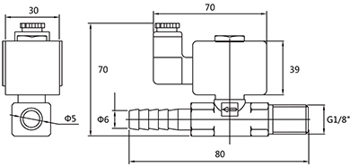 Brass Steam Solenoid Valve Dl-6b