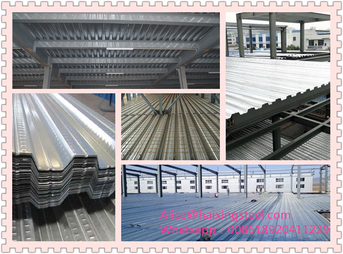 Metal Floor Deck Sheet Roll Forming Machine