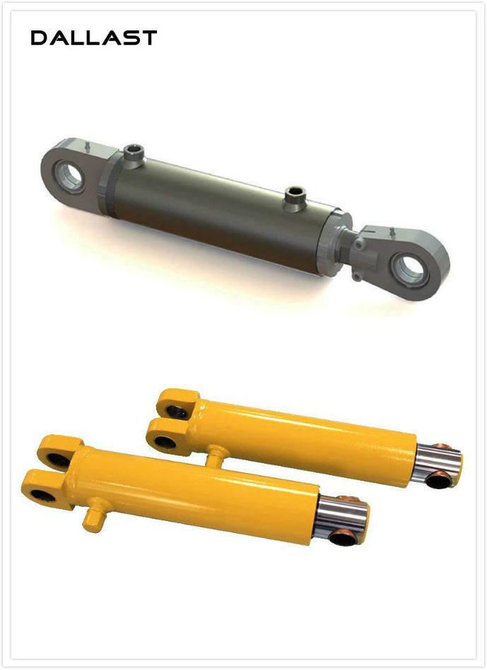 Double-Acting Mini Hydraulic Cylinder for Dump Truck