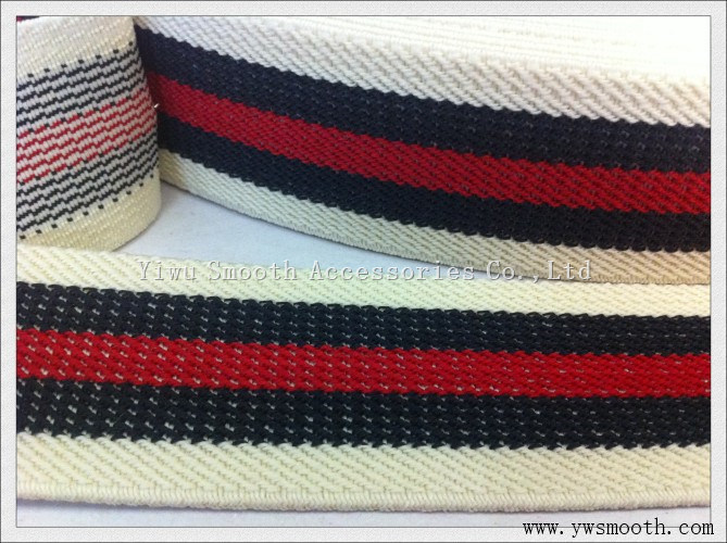 Fashion Multicolor Woven Wide Elastic Band Use for Clothes Accessories