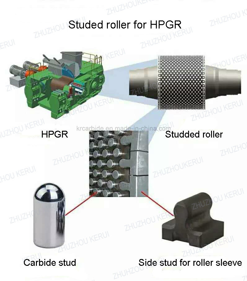 Manufacturer Wholesale Tungsten Carbide Stud Pins for Grinding Rolls