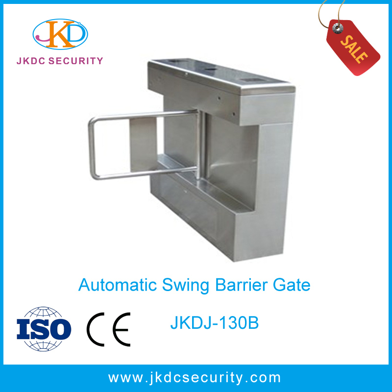 Magnetic Traffic Stainless Steel Waist Height Swing Gate