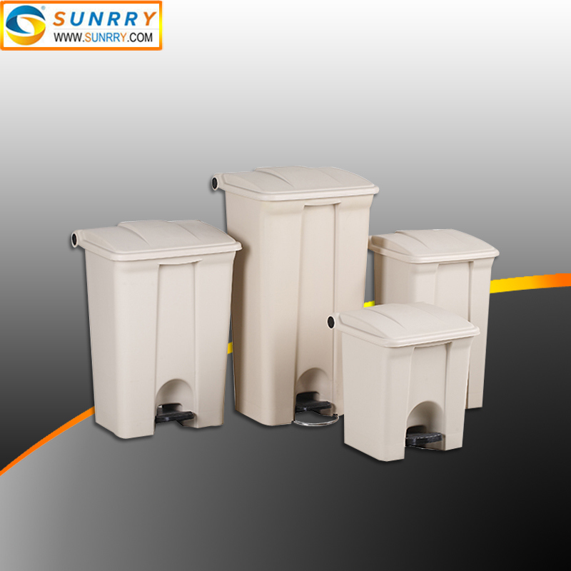 Step-on Rubbish Bin for Waste and Garbage