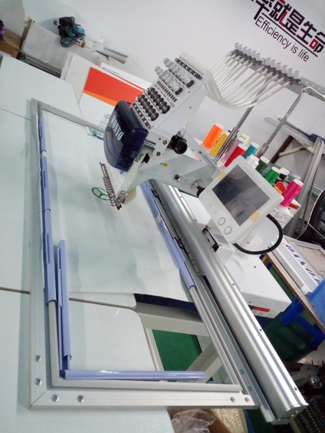 Single Jersey Jacquard Industrial Sewing Machines One Head Maquina Bordadora