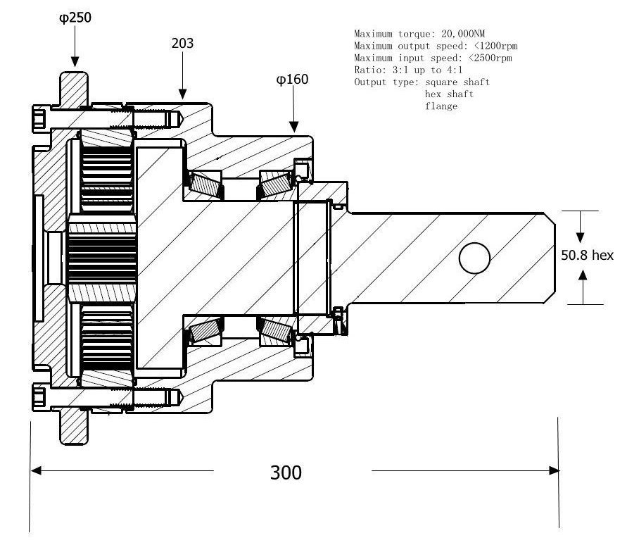 High Precision Drive Gear for Reducer