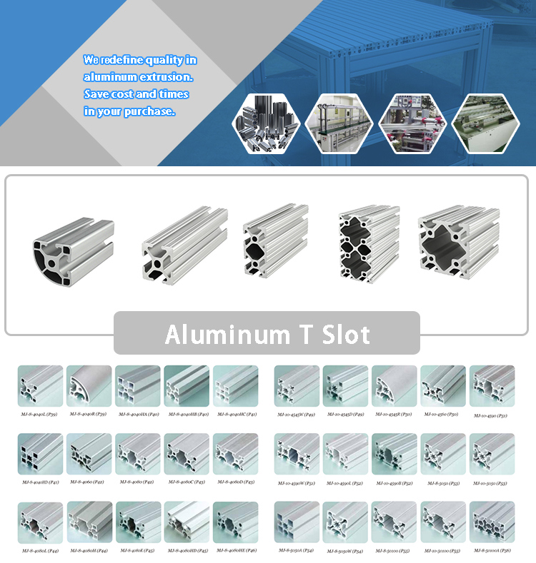 Aluminum/Aluminium Extruded Profile for Industrial