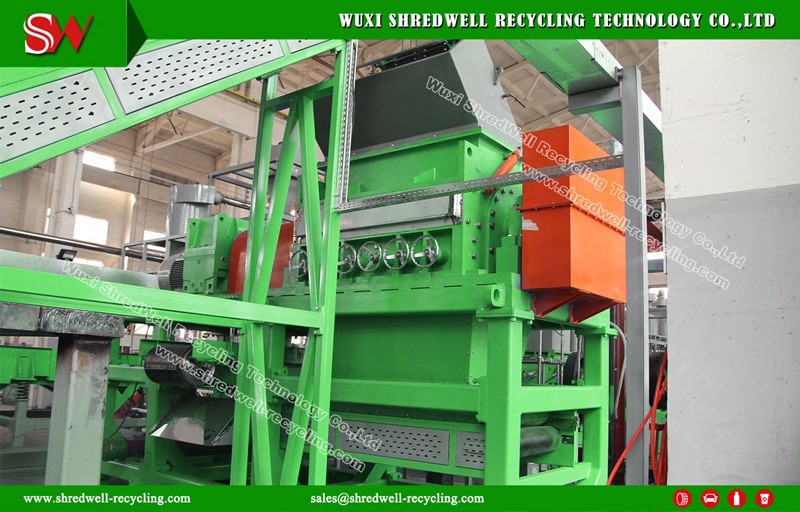 Wire-Free Rubber Mulch Making Machine for Waste/Scrap/Used Tire Recycling