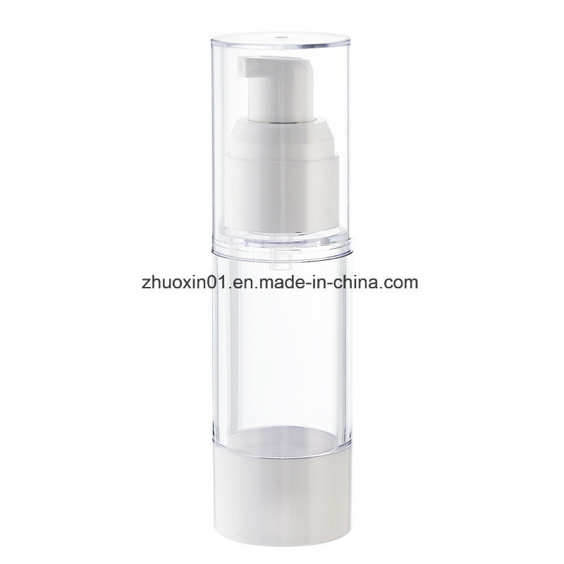 Plastic Pump Bottle 30ml 50ml Skin Care Pump Cosmetic Airless Bottle