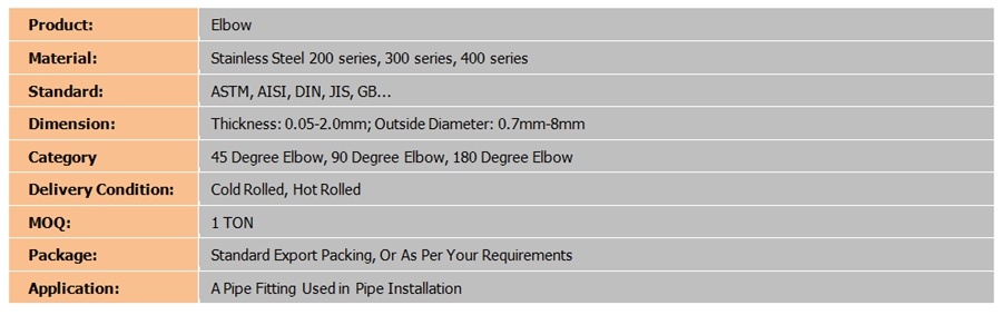 90 Degree Elbow, Stainless Steel Sanitary Elbow Fitting, Pipe Bend for Handrail Fitting Ellbow