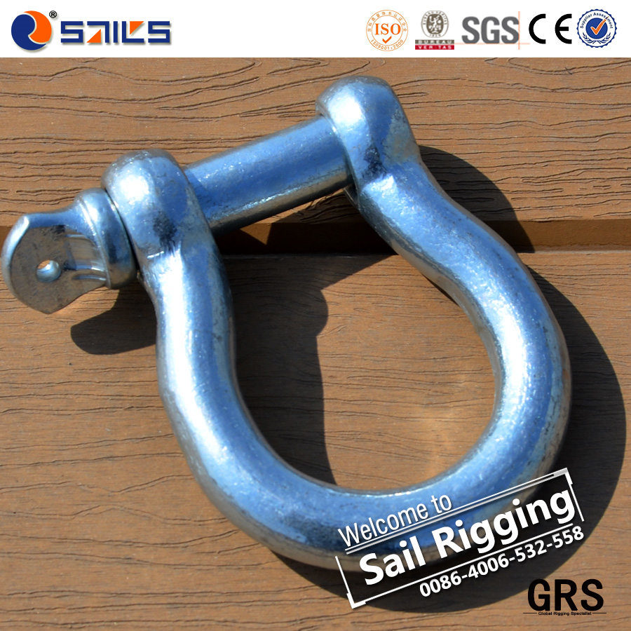 Rigging High Polished European Type Screw Pin Bow Shackle (SR-A-European)