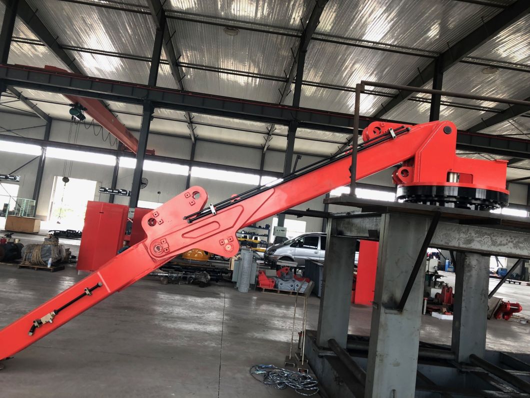 Slew Type Hydraulic Driving Arm Jaw Crusher Boom