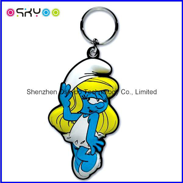 Promotion Gift Soft PVC Rubber Key Chain (SPK008)