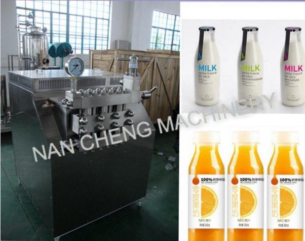 High Pressure Stainless Steel Homogenizer Machine for Juice