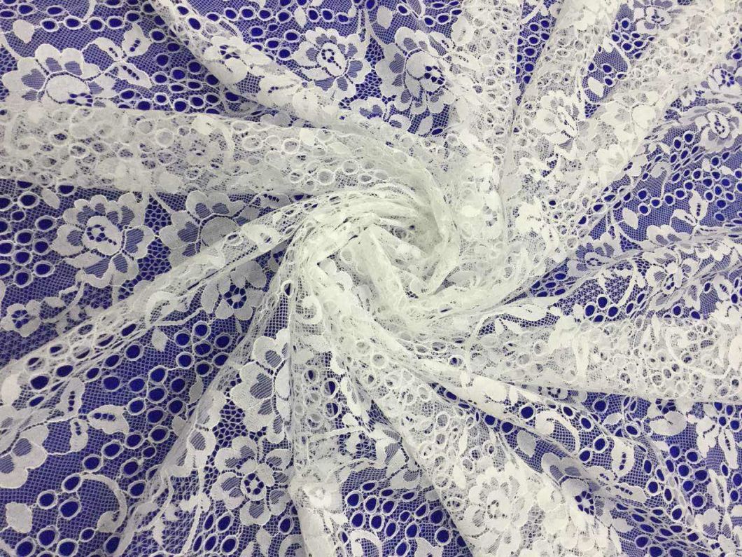 Hight Quality Lace Trim White for Lingerie