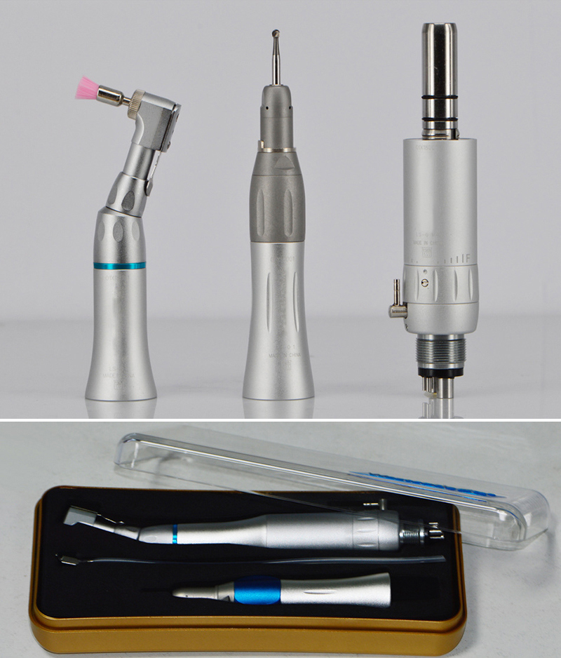 High Temperature Resistance Stainless Steel External Water Spray Low Speed Dental Handpiece