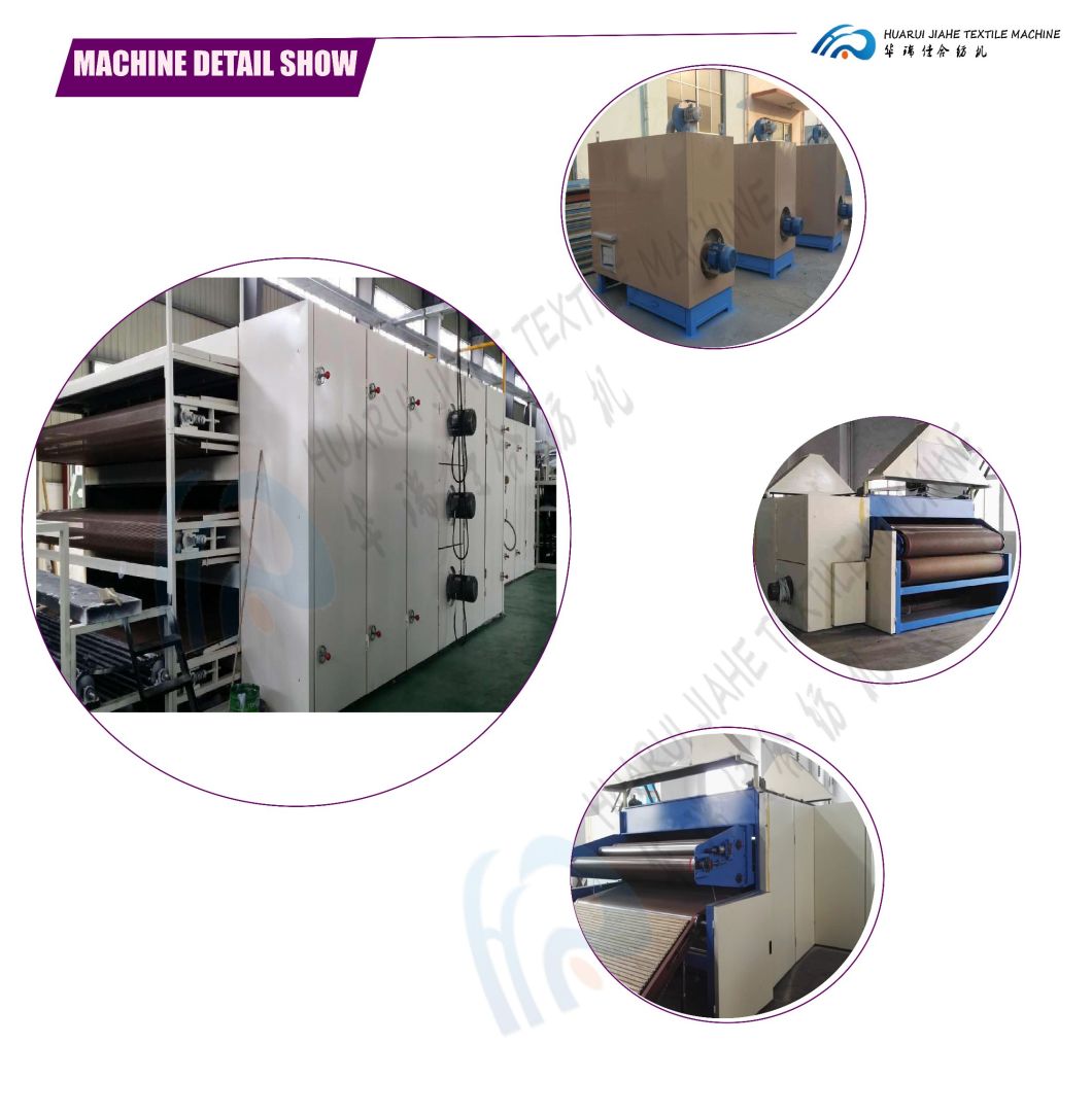 Coconut Coir Mattress Machine Production Line / Nonwoven Fabric Mattress Coconut Coir Palm Fiber Sheet Dryer Oven Machine