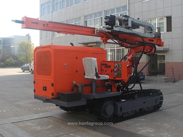 Guardrail Ground Screw Solar Piling Machine Driver Price (hfpv-1A)