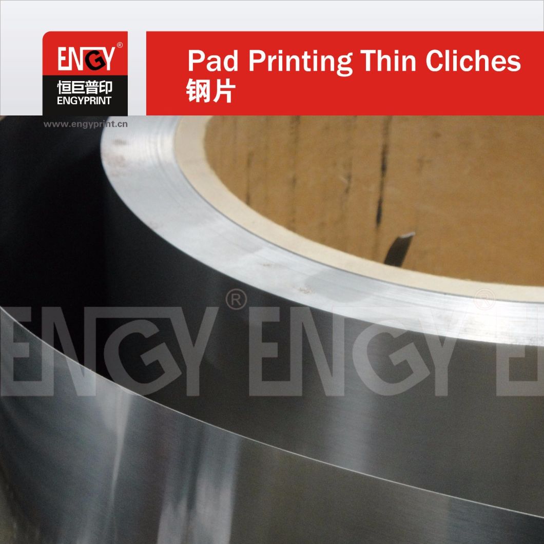 Pad Printing Thin Steel Plates for Tampoprint Machine (302)