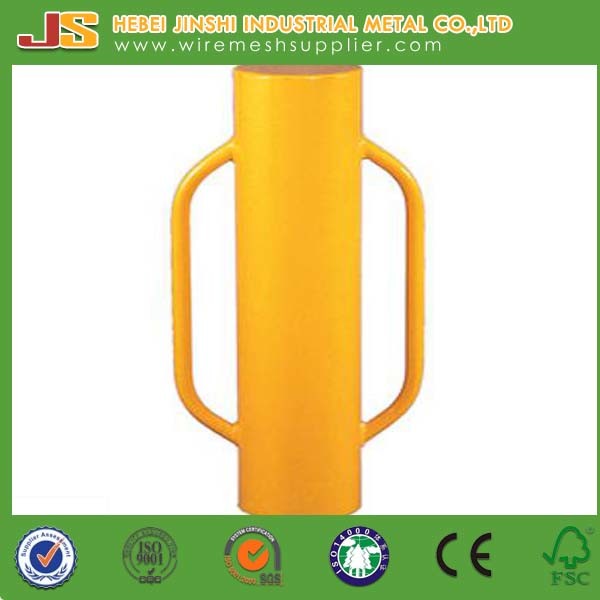 Ground Screw Anchor Installation Hand Working Anchor Driver