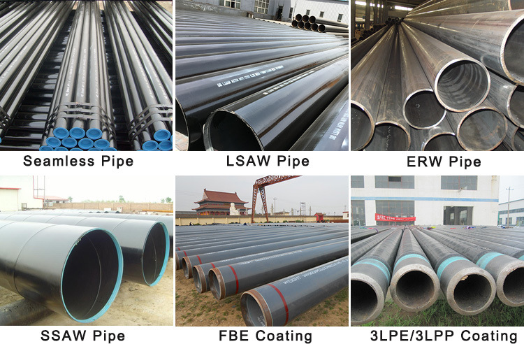 API 5L X65 Carbon Steel 3lpe Coating Line Pipe with Superior Quality