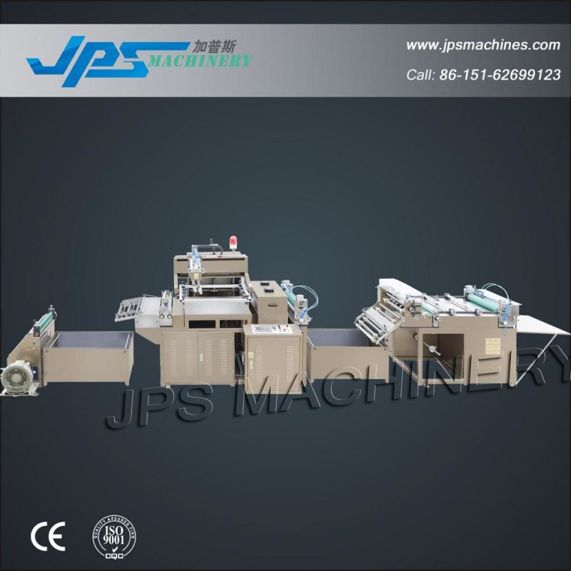 Jps-700ss Automatic Roll Silk-Screen Printing Machine (Printer Machine) with Sheeting Function