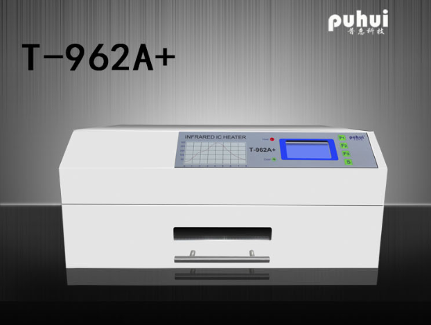 Infrared and Hot Air LED SMT Desktop Reflow Oven Puhui T962A+