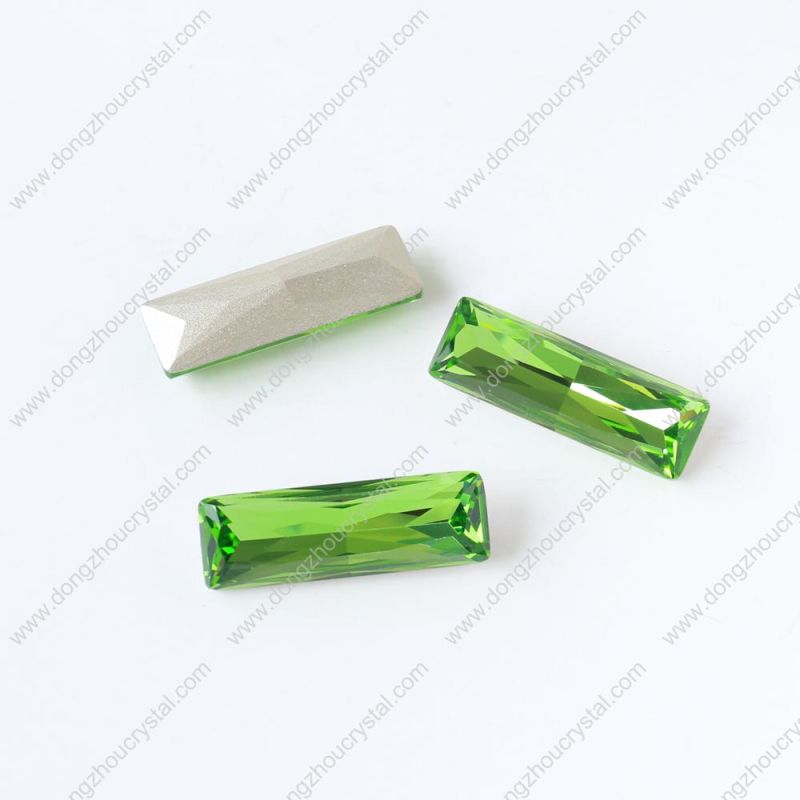 Wholesale Rhinestone Baguette for Stainless Steel Jewelry